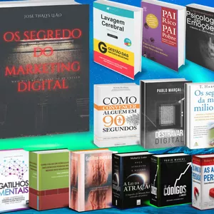 Imagem de capa para o Ebook os Segredos do Marketing Digital volume 1 e 2  Descubra os Segredos do Sucesso 