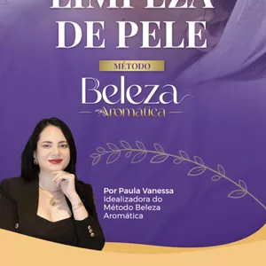 Imagem de capa para o Ebook EBOOK LIMPEZA DE PELE MÉTODO BELEZA AROMÁTICA