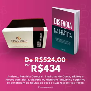 Imagem de capa para o Curso online Combo 2 produtos - Cartão semântico e livro fisíco - Disfagia na prática - Cód, Carlinhos