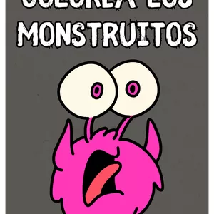 Imagen de portada para Ebook Libro para Colorear de Monstruos 