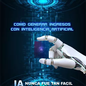 Imagen de portada para Ebook como generar ingresos con la inteligencia artificial