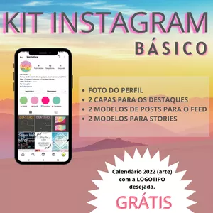 Imagem principal do produto Kit Instagram Básico