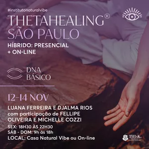 Imagem de capa para o Evento presencial 10 ThetaHealing DNA Básico | Híbrido