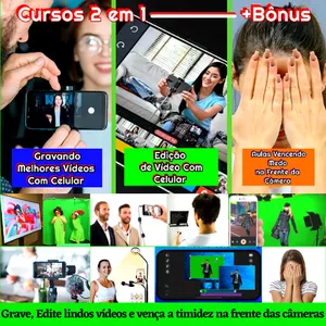 Imagem de capa para o Curso online GRAVANDO com CELULAR e VECENDO sua TIMIDEZ