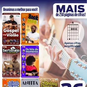 Imagem de capa para o Ebook Coletânia Cifras Para Violão