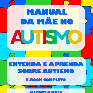 Imagem de capa para o Ebook E-BOOK MANUAL DA MÃE NO AUTISMO 