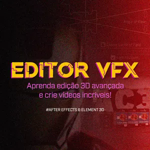 Imagem de capa para o Curso online Editor VFX