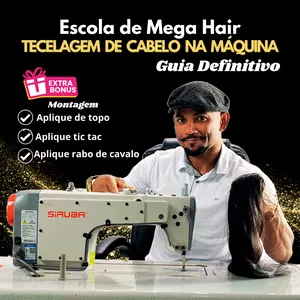 Imagem do curso Tecelagem de Cabelo na Máquina: Guia Definitivo