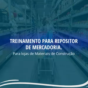 Imagem de capa para o Curso online Treinamento para Repositor de Mercadoria.