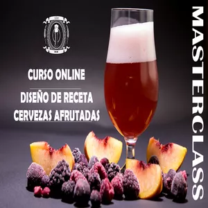 Imagen de portada para Curso online MASTERCLASS DISEÑO DE RECETA CERVEZA CON FRUTAS