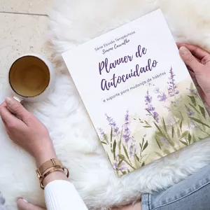 Imagem de capa para o Ebook Planner de Autocuidado e suporte para mudança de hábitos