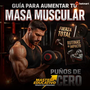 Imagen de portada para Ebook GUÍA PARA AUMENTAR TU MASA MUSCULAR: PUÑOS DE ACERO