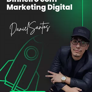 Imagem de capa para o Ebook  Como Ganhar Dinheiro com Marketing Digital