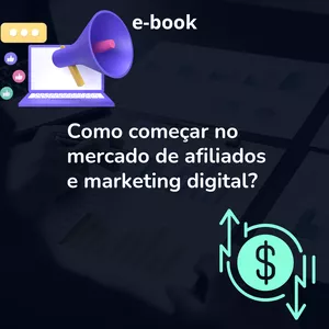 Imagem de capa para o Ebook Dicas de marketing digital 