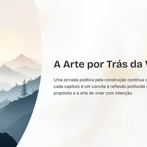 Imagem de capa para o Ebook A arte por trás da vida