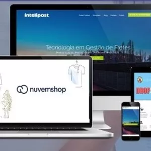 Imagem de capa para o Serviço online Como fazer site e-commerce (loja de roupas, tênis, joias, games e tec...)