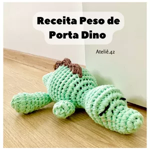 Imagem de capa para o Ebook Receita Peso de Porta Dino