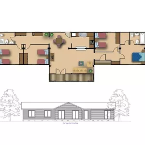 Imagen de portada para Ebook Casa Clasica 120 m2