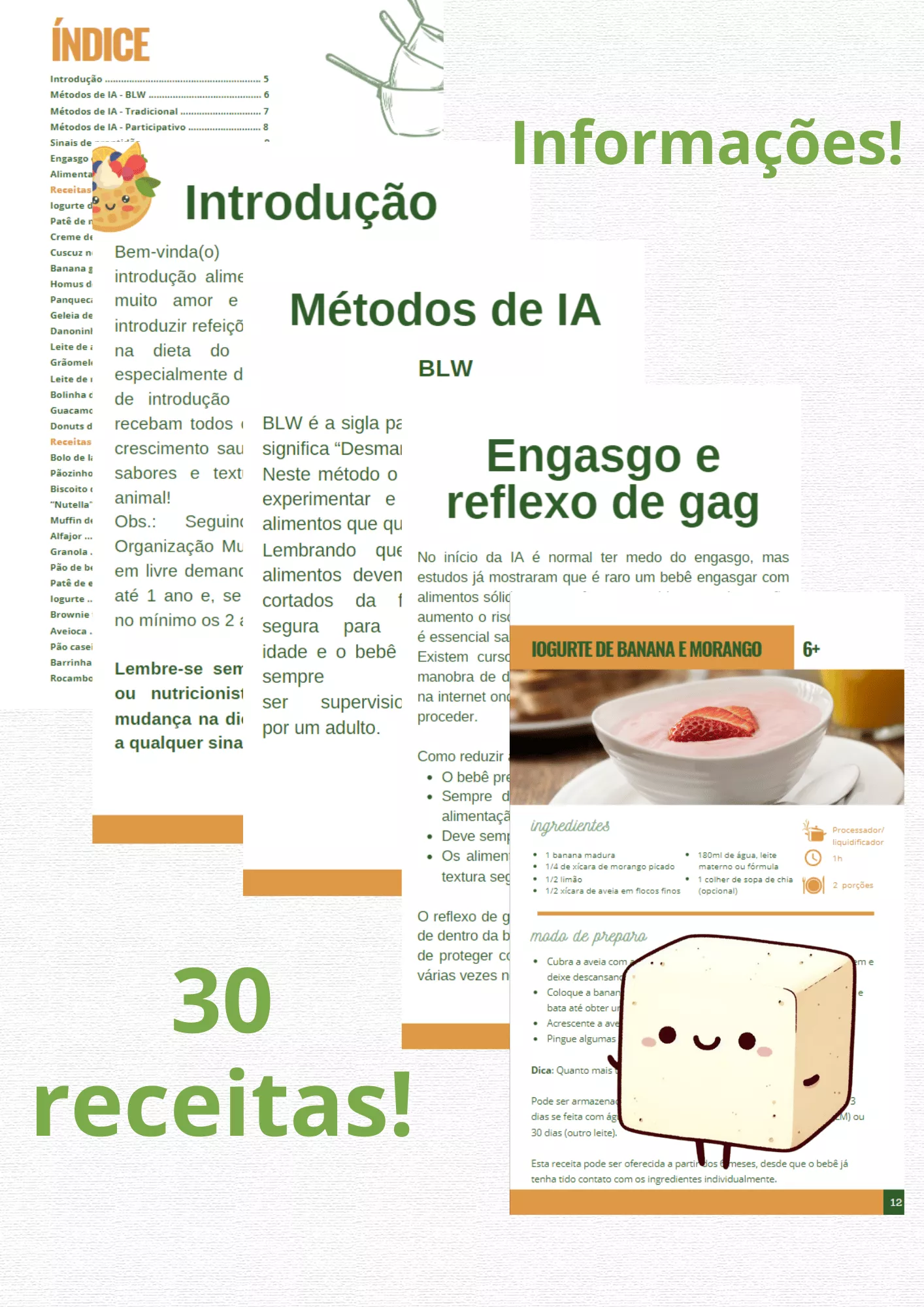 Introdução alimentar vegana: 30 receitas fáceis para o café da manhã - 6-12 meses — imagem 2
