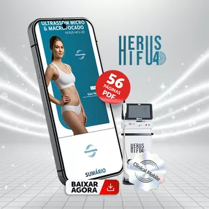 Imagem de capa para o Ebook Ebook completo Ultrassom Microfocado e Macrofocado - Herus Hifu 4D