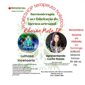 Imagem do curso Incensoterapia para terapeutas
