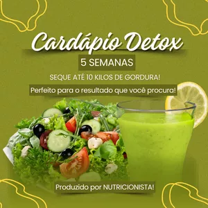 Imagen de portada para Ebook Menu Detox 5 Semanas 