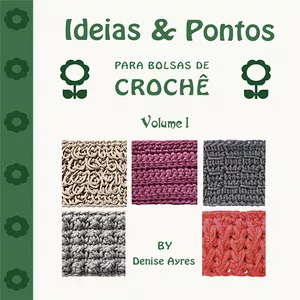 Imagem de capa para o Curso online Ideias &amp; Pontos para bolsas de crochê