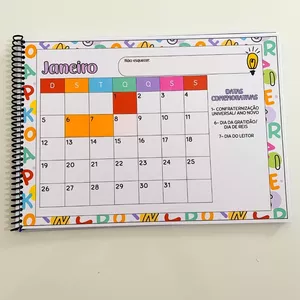 Imagem de capa para o Ebook CALENDÁRIO DATAS COMEMORATIVAS 2025
