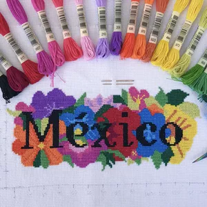 Imagen de portada para Ebook Diseño PDF ¡Viva México! para Bordar en Punto de Cruz