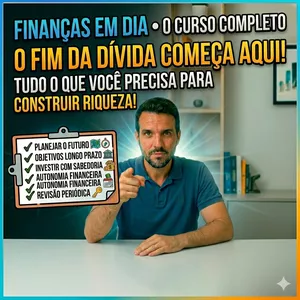 Imagem do curso Finanças em Dia: Controle Total do seu Dinheiro