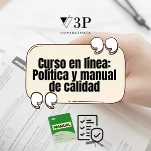 Imagen de portada para Curso online Curso digital: Política y manual de calidad