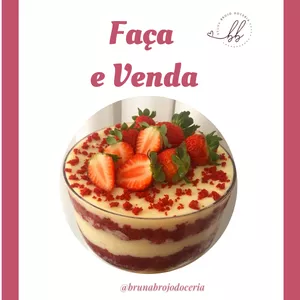 Imagem de capa para o Curso online E-book Faça e Venda Doces Gourmet