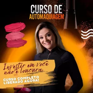Imagem de capa para o Curso online Auto Maquiagem