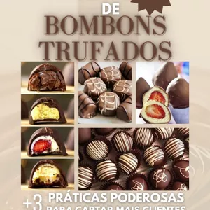 Imagem de capa para o Ebook 7 Receitas de Bombons Trufados