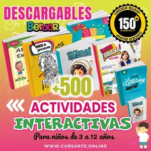 Imagen de portada para Curso online 500 Juegos Interactivos para niños de 3 a 12 años