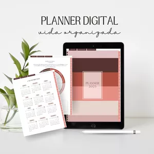 Imagem de capa para o Ebook PLANNER DIGITAL VIDA ORGANIZADA