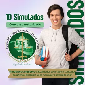 Imagem de capa para o Curso online SIMULADO - DPE/RO
