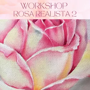 Imagem de capa para o Curso online WORKSHOP - ROSA REALISTA 2