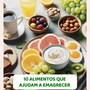 Imagem de capa para o Curso online 10 alimentos que ajudam emagrecer