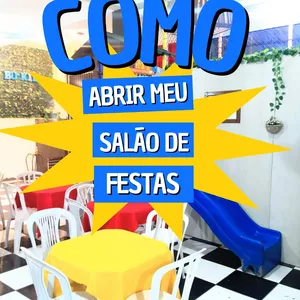 Imagem de COMO MONTAR UM SALÃO DE FESTAS / BUFFET INFANTIL  criado por BU KIDS na hotmart