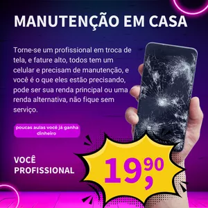 Imagem de capa para o Curso online  Manutenção em casa 