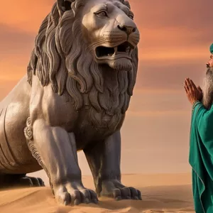 Imagem de capa para o Ebook Como Deus Livrou Daniel da Cova dos  Leões: Exemplo de Fé e Fidelidade