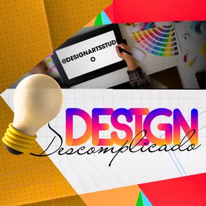 Imagem de capa para o Ebook  Design Descomplicado: Um Guia Resumido para Iniciantes
