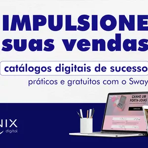 Imagem de capa para o Ebook Impulsione suas vendas catálogos digitais de sucesso práticos e gratuitos com o Sway