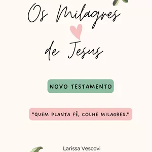Imagem de capa para o Ebook E-book Os Milagres de Jesus