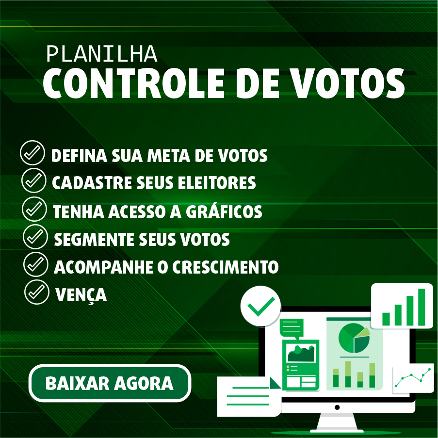 Planilha Planilha de Controle de Votos - Voto Certo