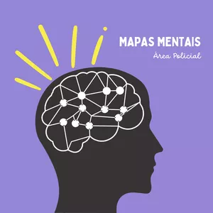 Imagem de capa para o Ebook Mapa Mental - Crimes Hediondos