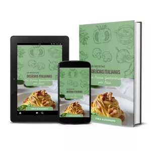 Imagem de Receitas Autênticas para Saborear a Itália criado por Fábio Alessandro na hotmart