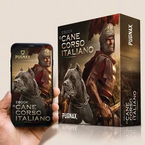 Imagem de capa para o Ebook E-BOOK - O CANE CORSO ITALIANO