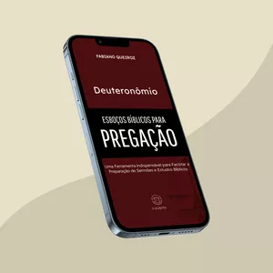 Imagem de capa para o Ebook Esboços Bíblicos Para Pregação - Deuteronômio